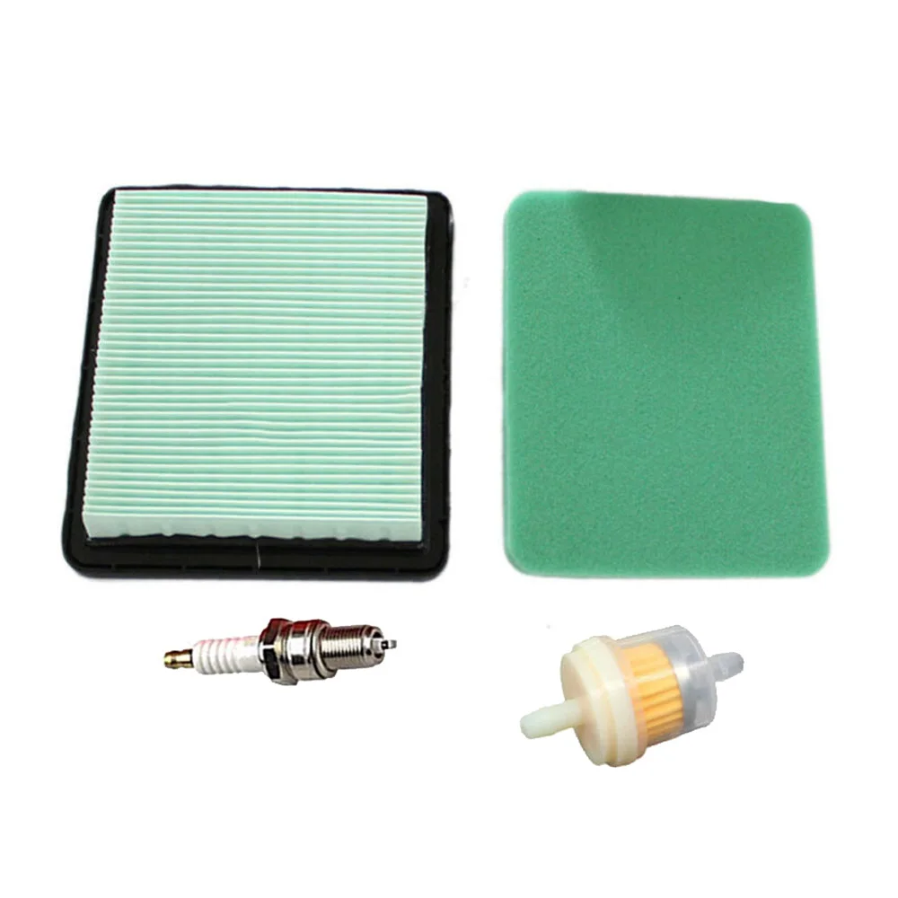 lawn mower spark plug air fuel filter prefilter kit for honda gcv135 gcv160 gcv190 gx100 hru19r hru197 hru217 lawn mower part free global shipping