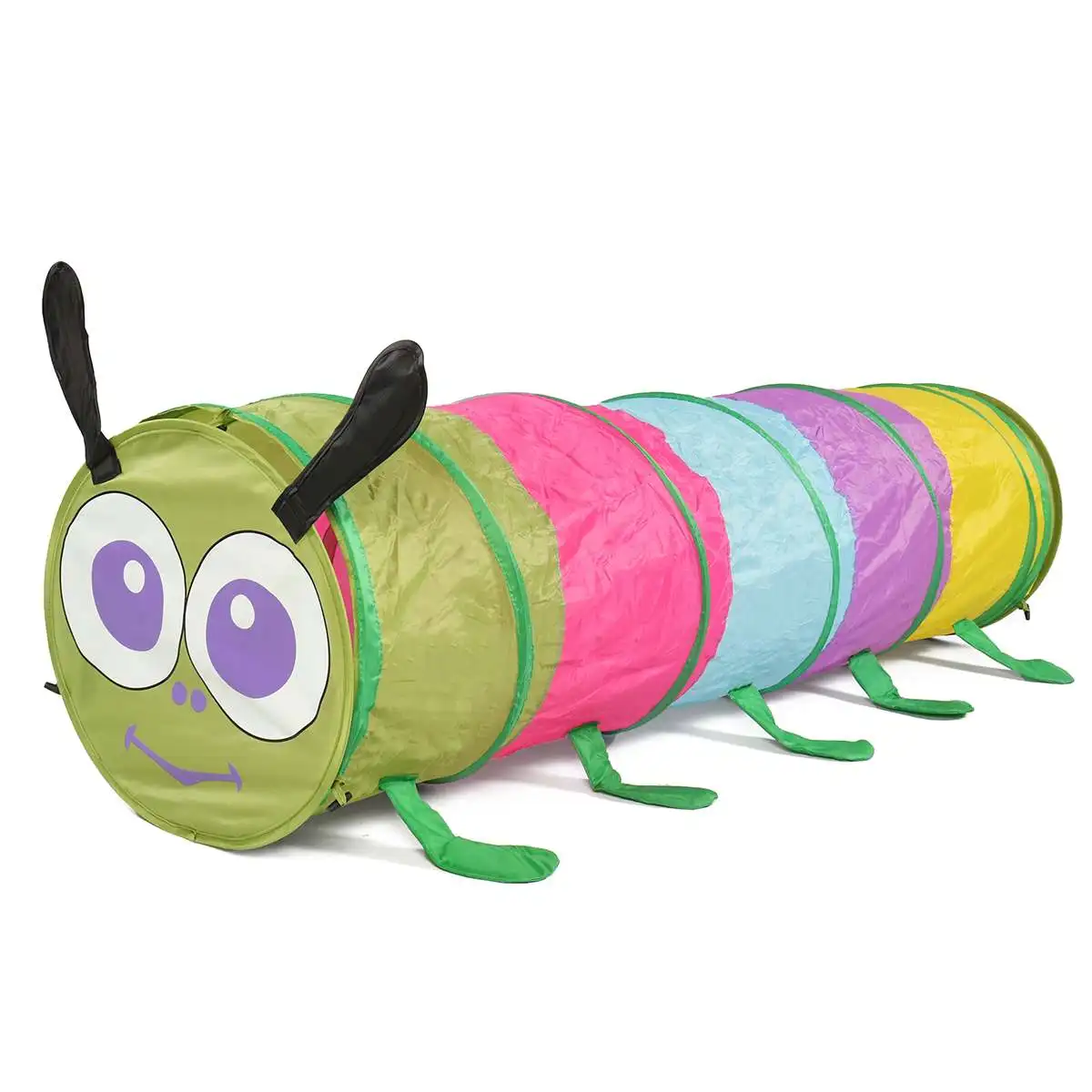 Складная игрушка из полиэстера, палатка, детские игровые палатки, домашняя, открытая, разноцветная палатка для ползания, туннель, забавные развивающие игрушки