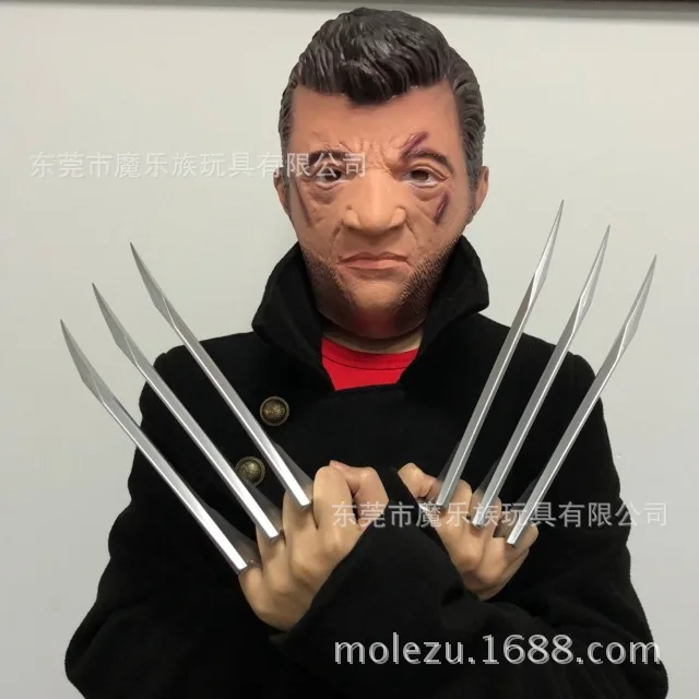 2 шт./пара Люди Икс Росомахи Logan лезвие Коготь Paw 1:1 косплей на Хэллоуин одежда