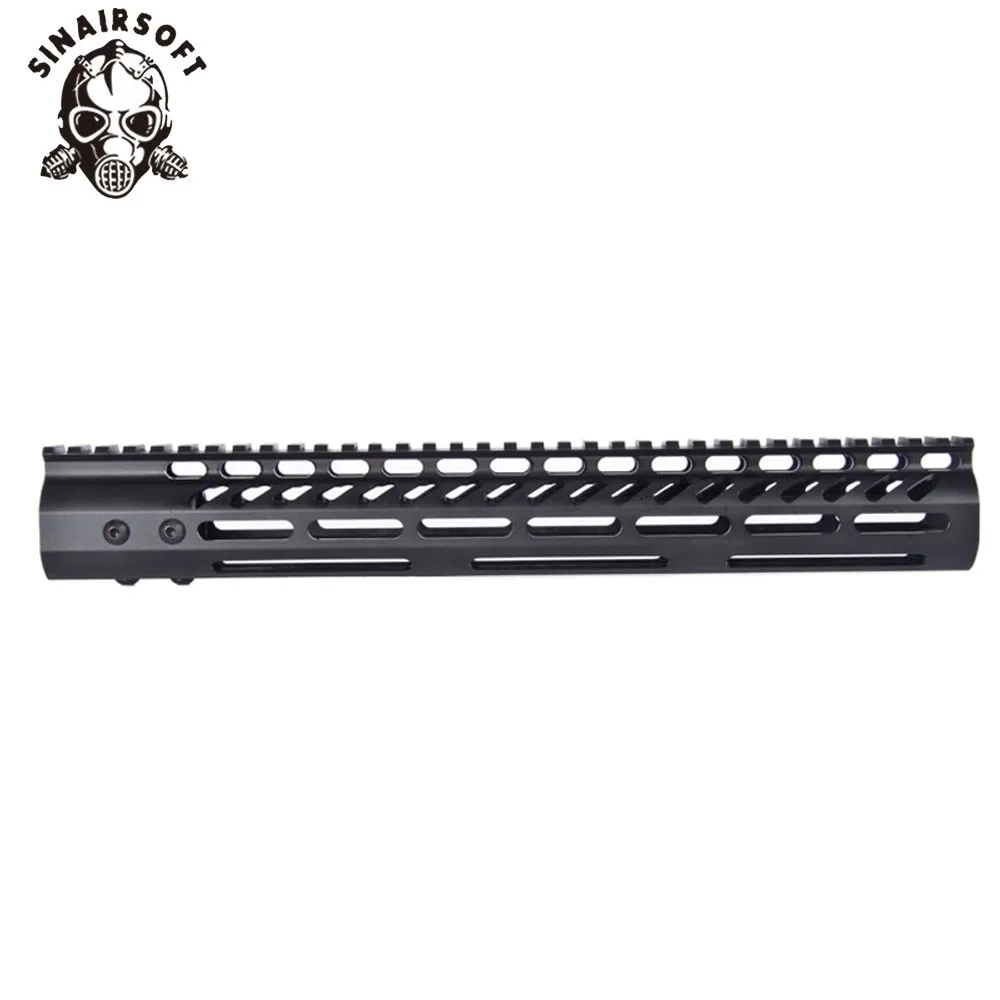 Бесплатная поплавок ультра тонкая рельсовая система Handguard монолитный легкий с