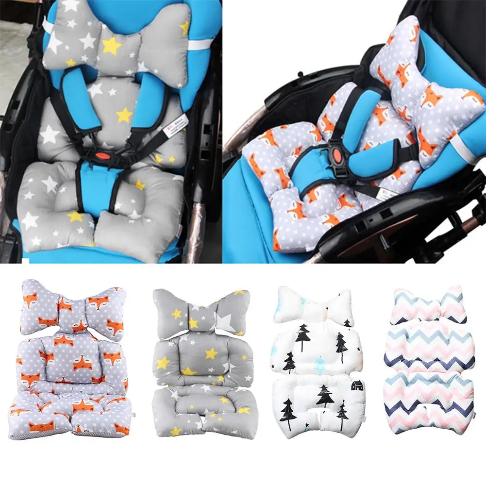 Kidlove Baby Infant модная Подушка с принтом для крепления головы на сиденье, аксессуары для коляски