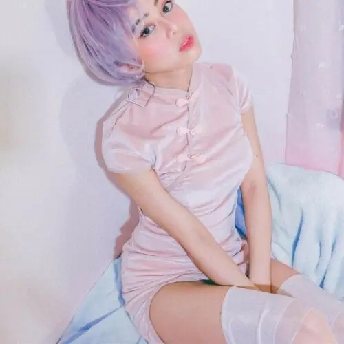 Новое поступление 2019 очаровательное китайское женское Короткое платье Qipao