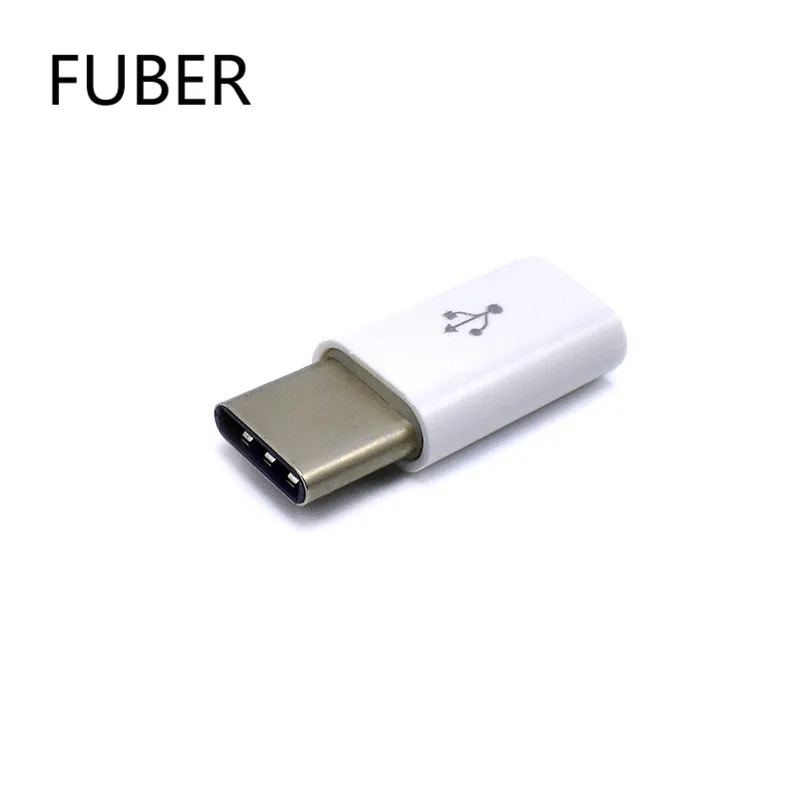 USB C адаптер для мобильного телефона Type 3 1 на Micro зарядки Samsung Galaxy S8 случайный цвет