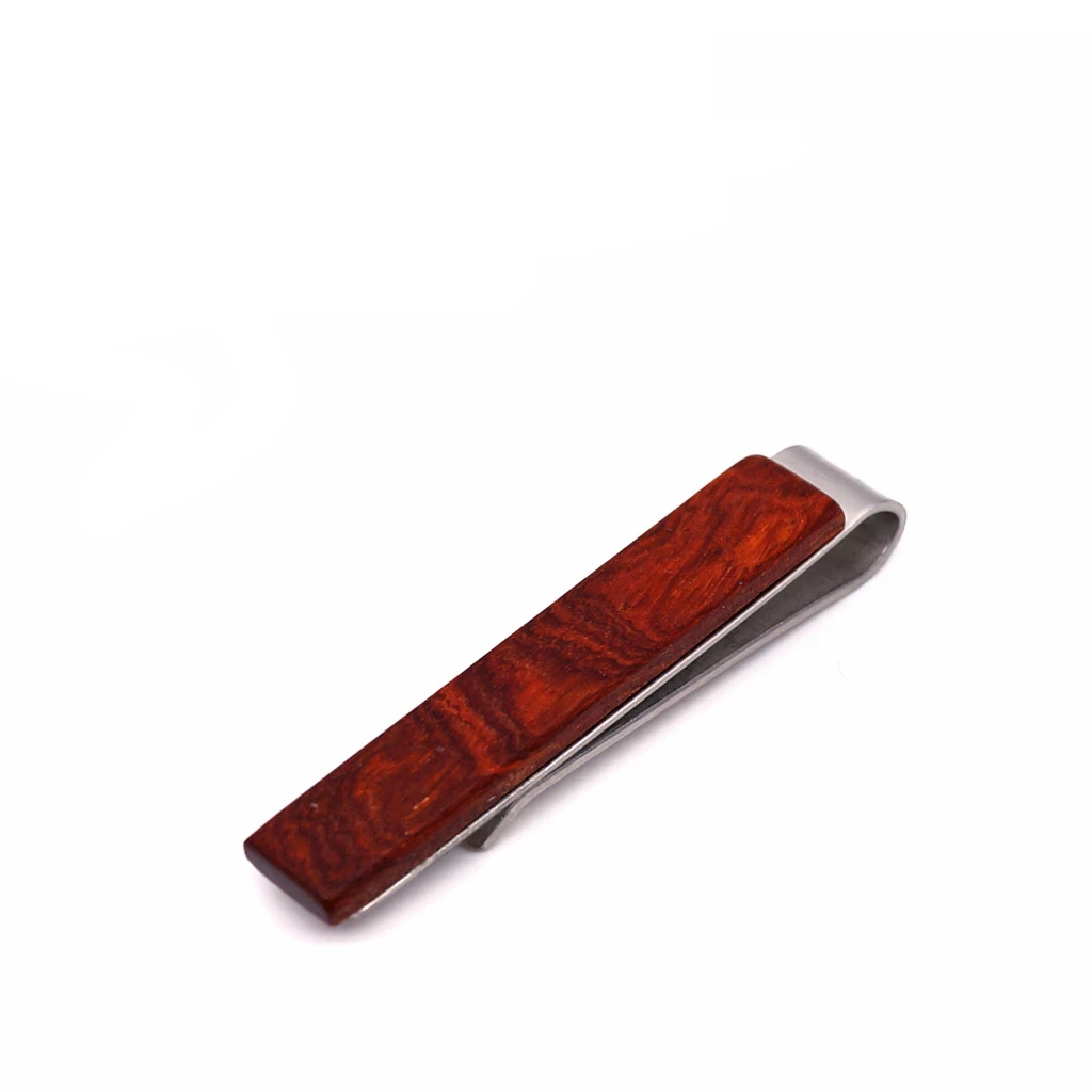 Модные Классические мужские деревянные зажимы для галстука повседневный стиль