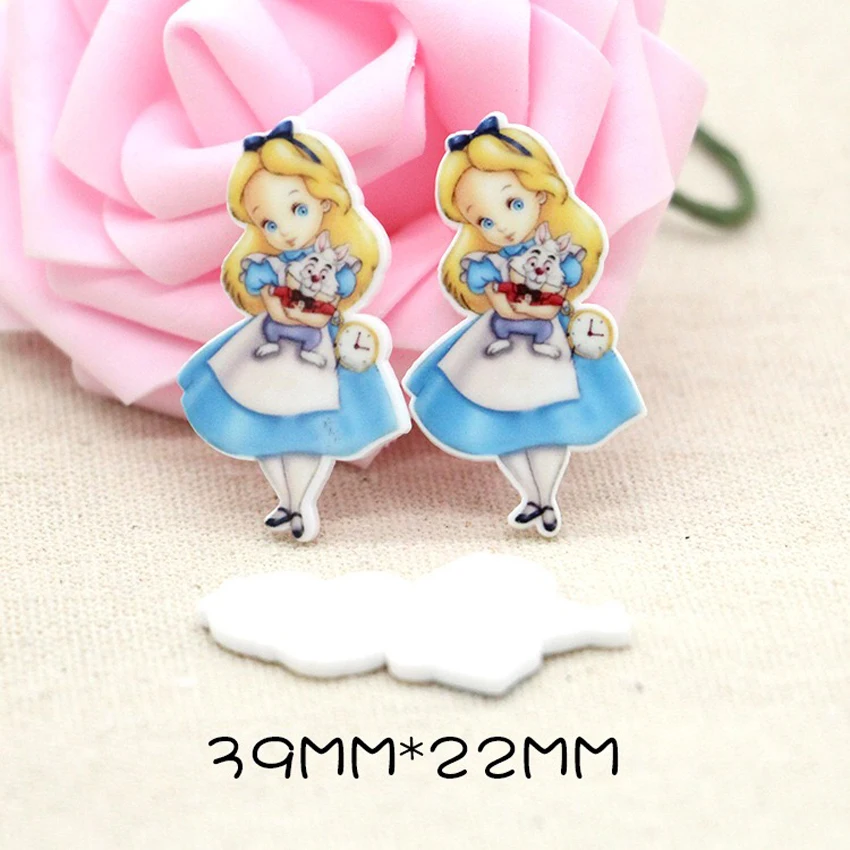 10 шт./лот kawaii Мультфильм плоское заднее украшение из смолы DIY Кабошоны-аксессуары