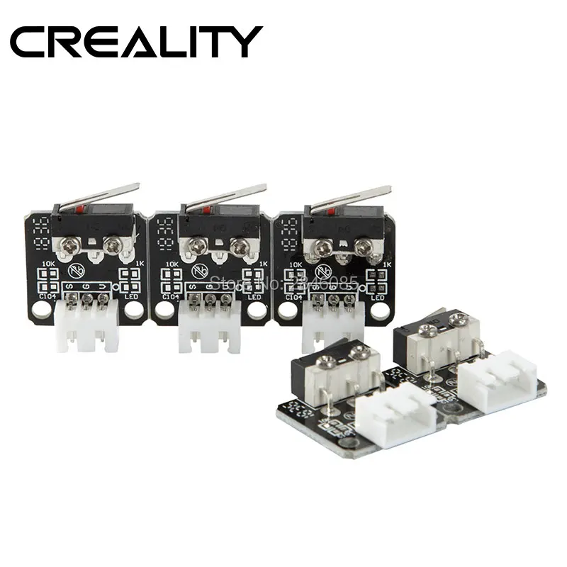 Концевой выключатель CREALITY 3D для принтера 5 шт. концевой по оси X/Y/Z 3Pin N/O N/C простое в