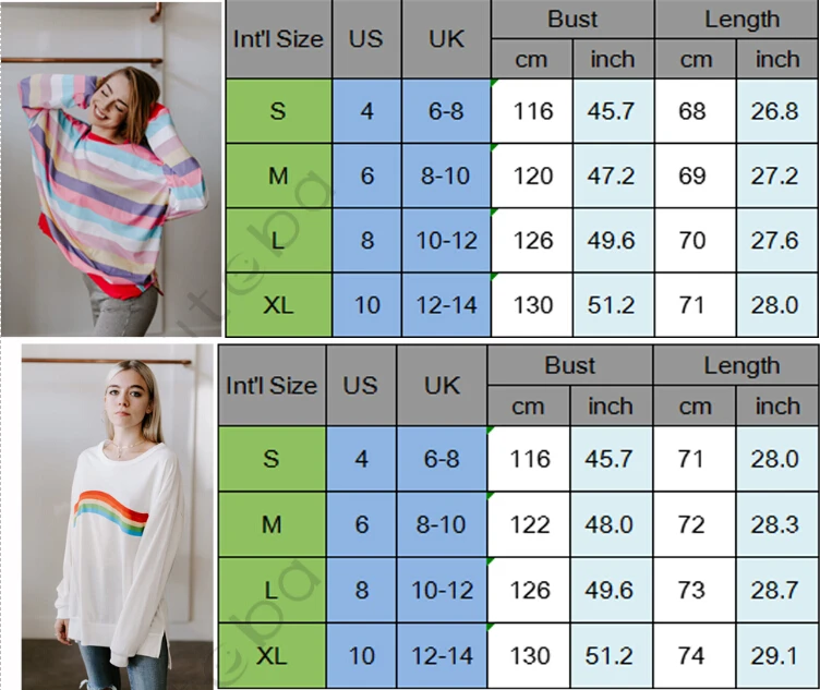 Модная женская футболка в полоску с длинным рукавом Свободный Повседневный