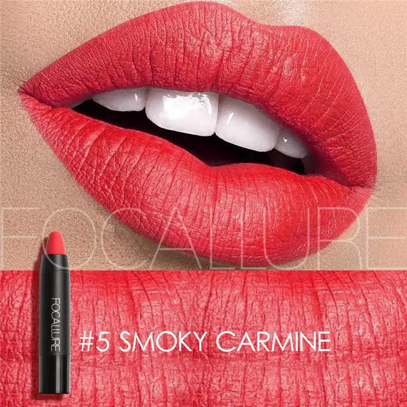 FOCALLURE 19 цветов матовый водостойкий стойкий косметический макияж телесный Lipsticke |