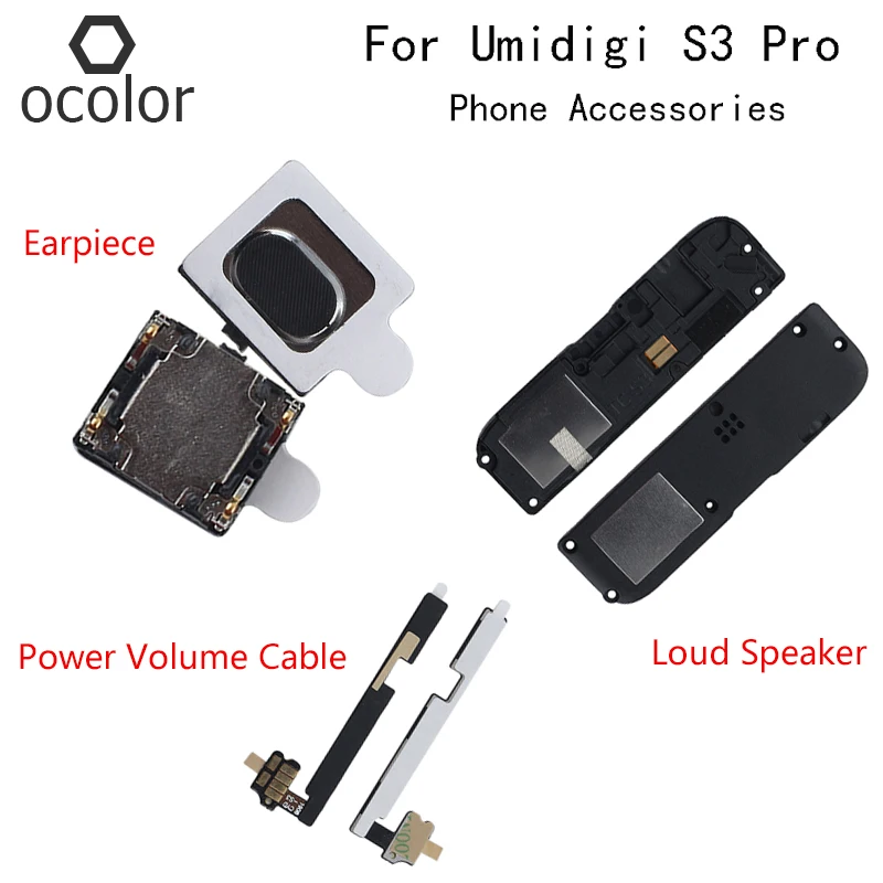 Динамик ocolor для Umidigi S3 Pro громкий динамик в сборе сменная деталь объемный кабель