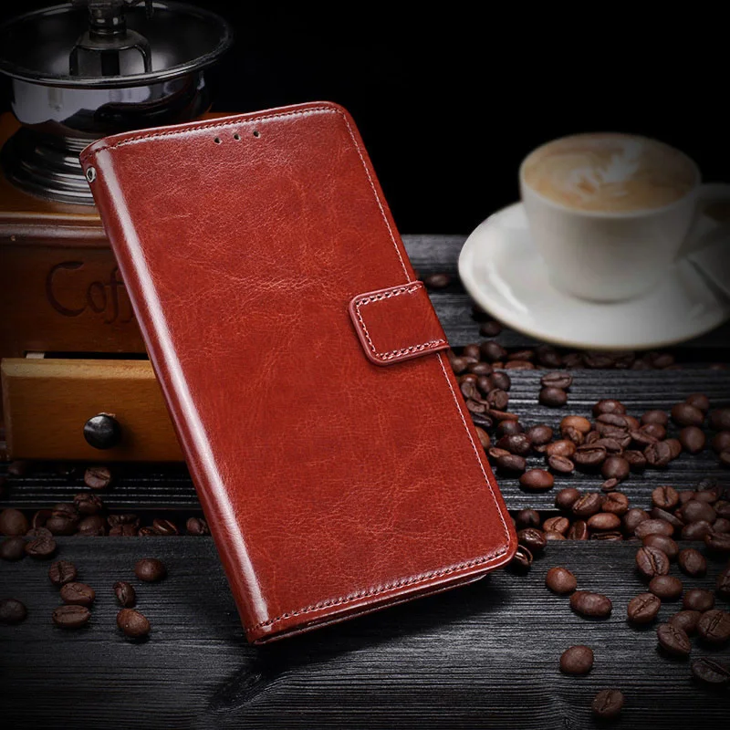 Чехол книжка из искусственной кожи для Redmi 7 роскошный чехол бумажник телефона