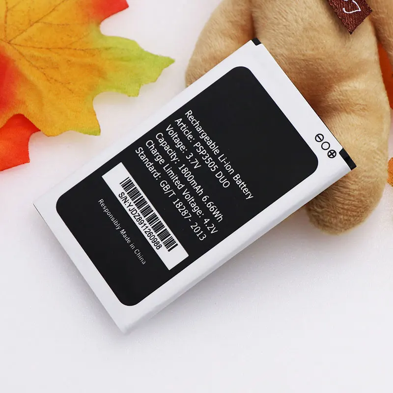 Mcdark 1800mAh для Prestigio Wize D3 PSP 3505 DUO батареи запасные сотового телефона перезаряжаемые |
