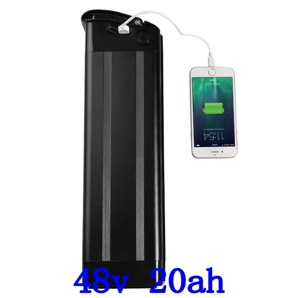 Аккумулятор для электровелосипеда samsung/sanyo/panasonic/LG литиевая батарея 48 в 20 Ач В 21 1000