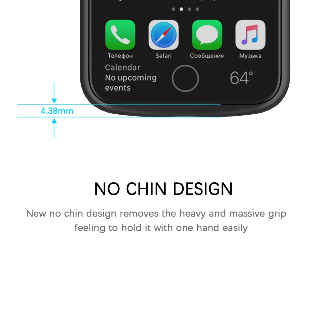 Battery Charger Case For iPhone X/Xs 6000mAh Power Bank Charging Powerbank X phone cover | Мобильные телефоны и