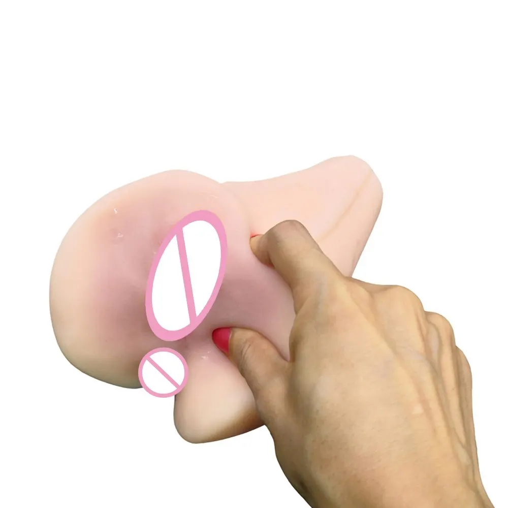 3D Realistic Vagina & Anal Male Masturbator Real Pussy Adult Sex Toys Masturbation Cup Erotic Flirting Products For Men|Мастурбаторы и