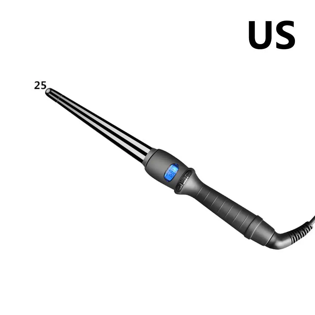 Portable Multifunctional Ceramic Hair Straightener LED Curling Wand 110-240V 50Hz-60Hz 65W Curler | Красота и здоровье