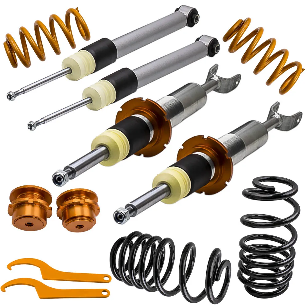 Уличный стиль с регулировкой по высоте Coilover комплект для Audi A4 B6 B7 (8E) 2WD 2 фронта