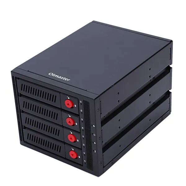Oimaster 4 Bay корпус жесткого диска-стойка для хранения данных 2 5 дюйма/3 дюйма Sata Sdd Hdd 25