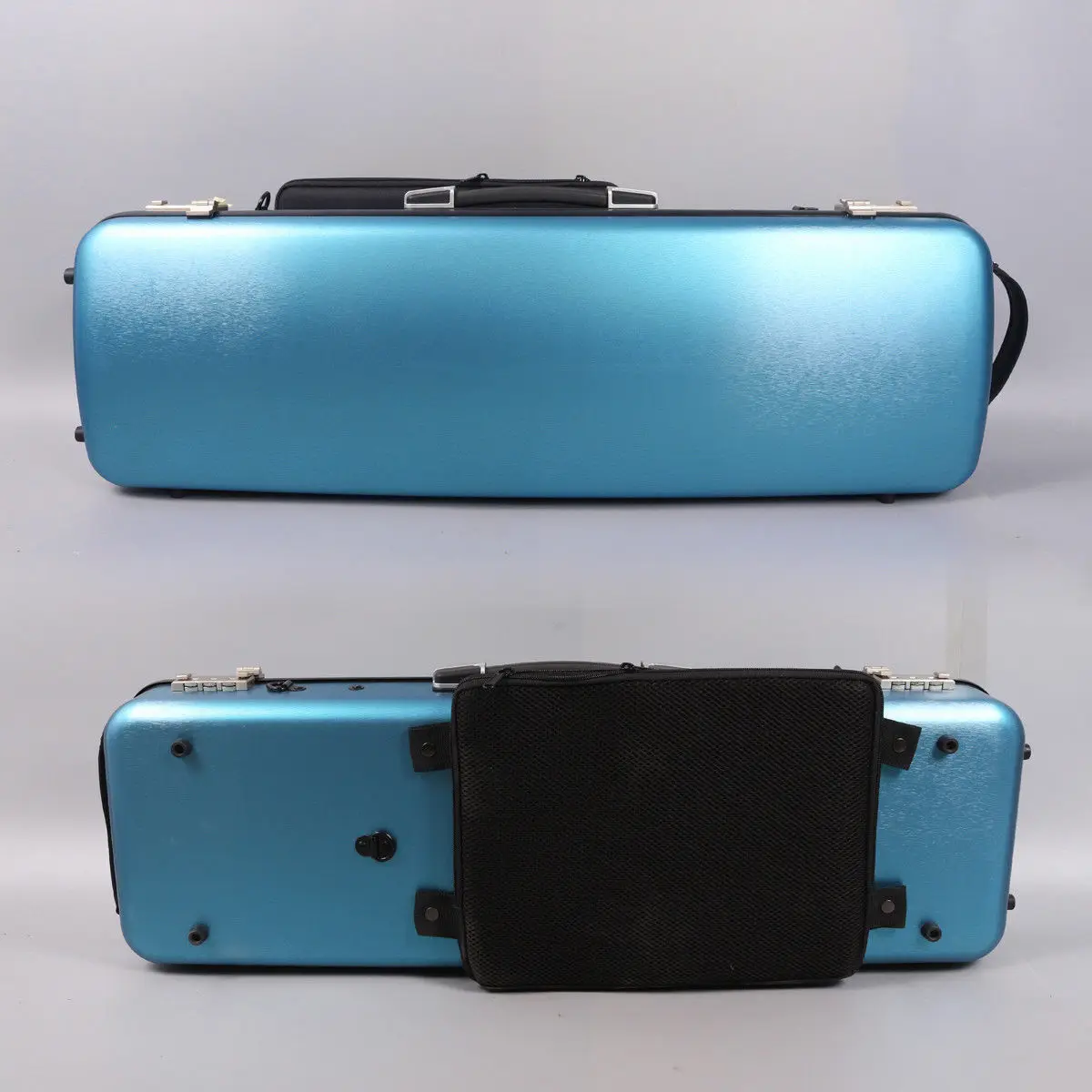

Violin case 4/4 composite Carbon Fiber Strong Light Hard Case code lock blue