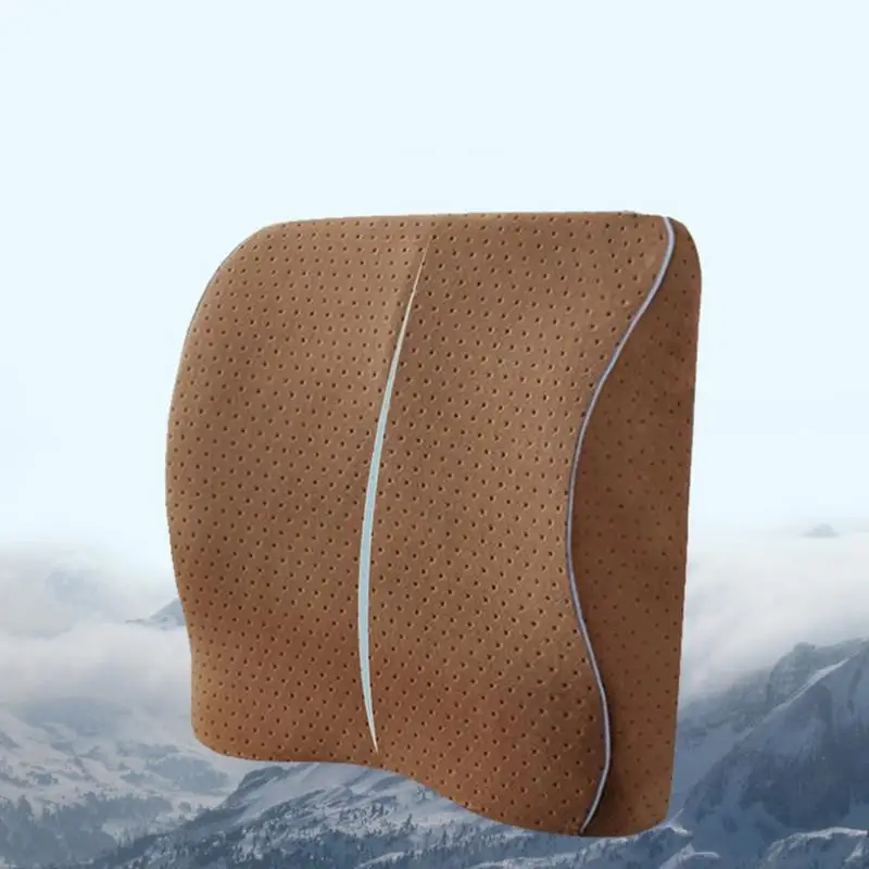 5 Colors Cushion Slow Rebound Memory Foam Multifunction Lumbar Pillow for Back Waist Support Home Office Car Throw Pillows | Автомобили и
