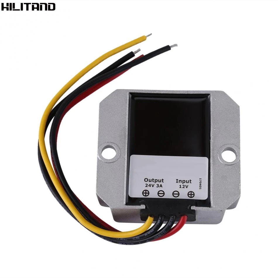 DC 12V To 24V 3A 72W Повышающий Модуль напряжения преобразователь источника питания