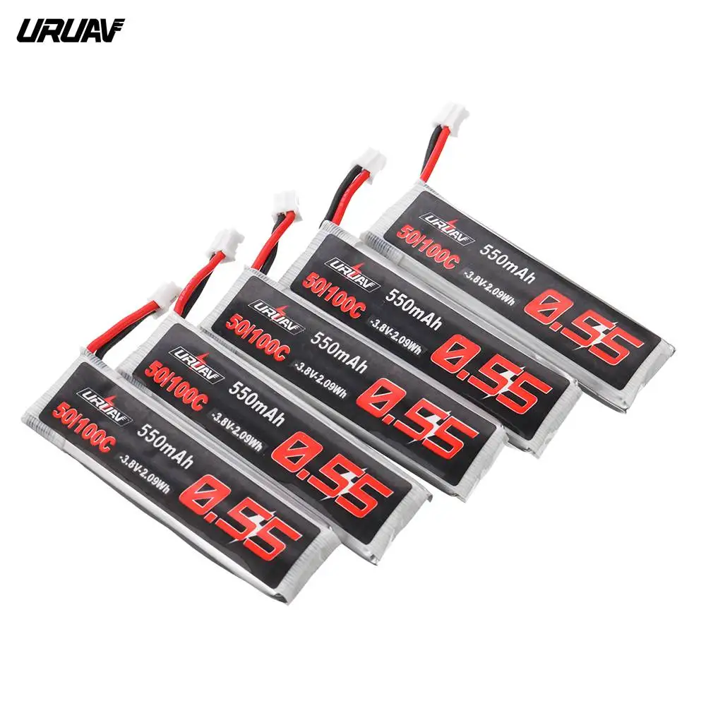 5 шт./10 шт. запуav 3 8 в 550 мАч 50/100C 1S HV 4 35 PH2.0 Lipo аккумулятор для Emax Tinyhawk Kingkong/LDARC