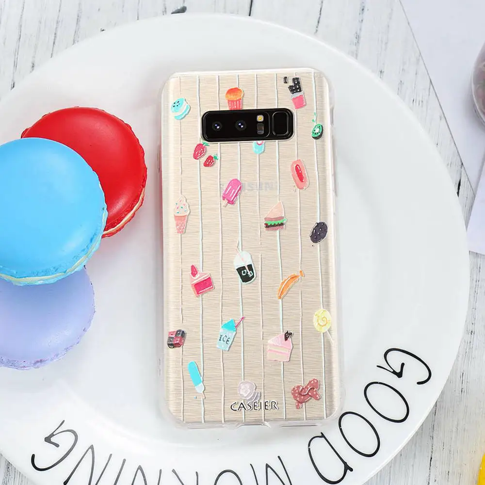 CASEIER изысканный чехол для телефона Samsung Galaxy S6 S8 Plus S7 Edge Ультратонкий из мягкого ТПУ