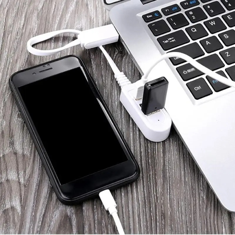 Высокоскоростной 3 порта USB 2 0 концентратор OTG сплиттер адаптер конвертер кабель