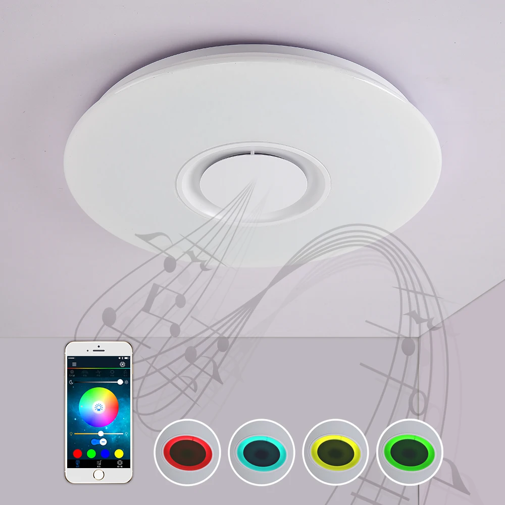 Lightme 24 W музыка света конвертер Bluetooth потолочный светильник с плеера Цвет