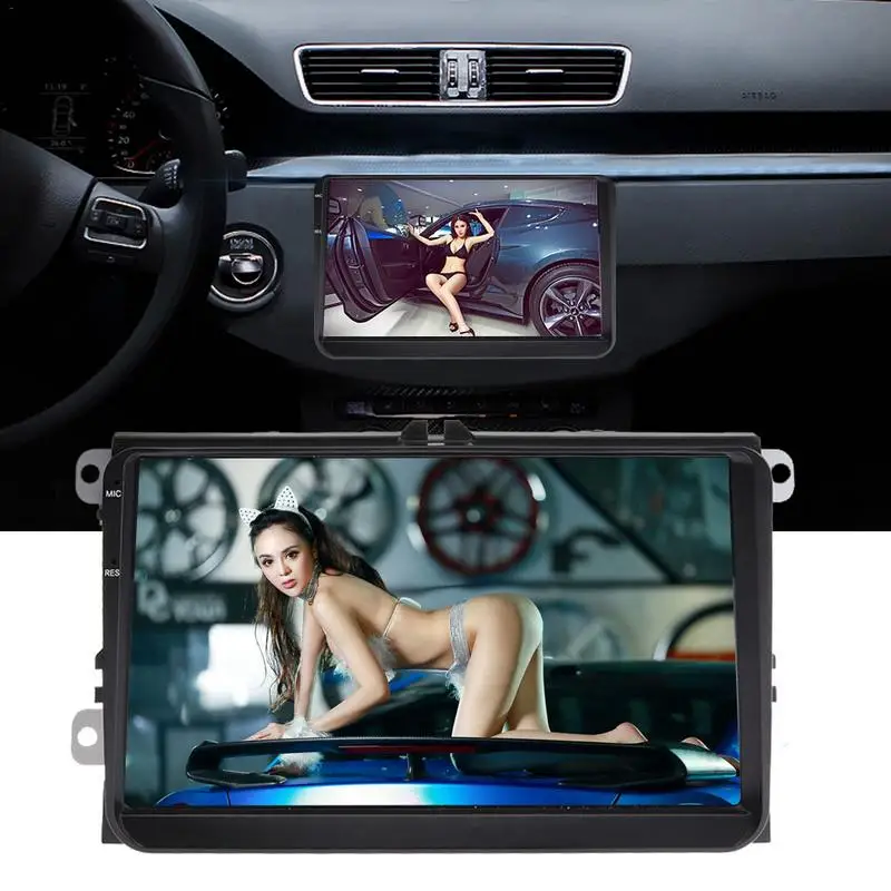 9 дюймовый Volkswagen специализированный Android Quad core 6 0 Автомобильный мультимедийный WI