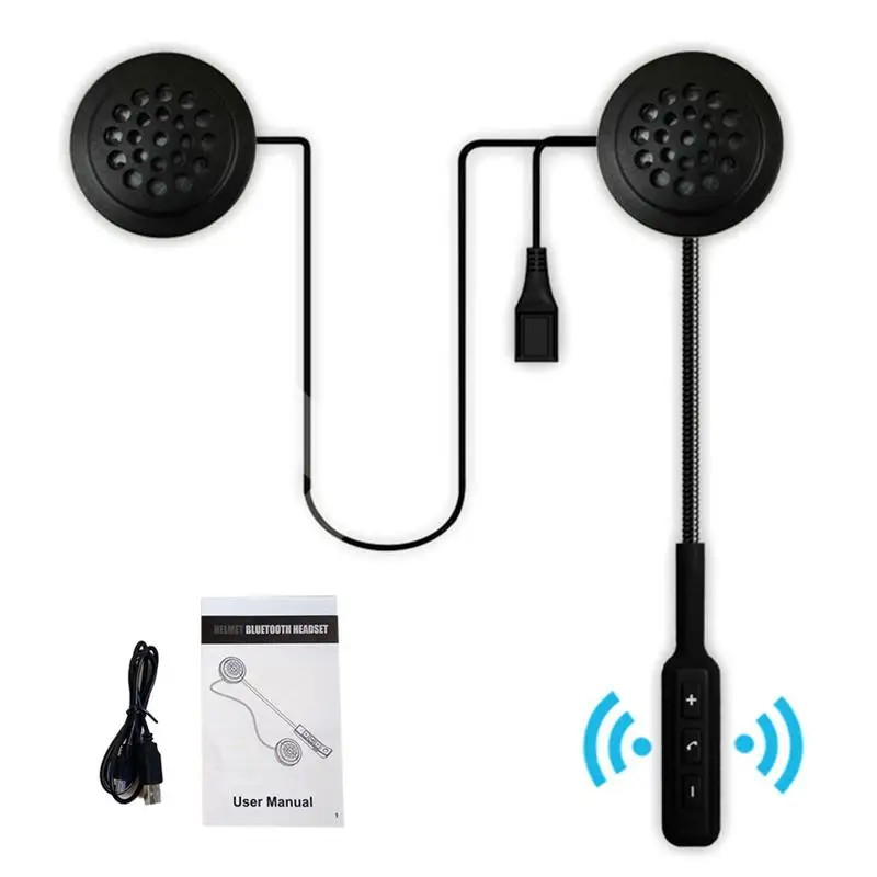 Мотоциклетный шлем 4 1 Bluetooth гарнитура Движение стерео долгое время ожидания