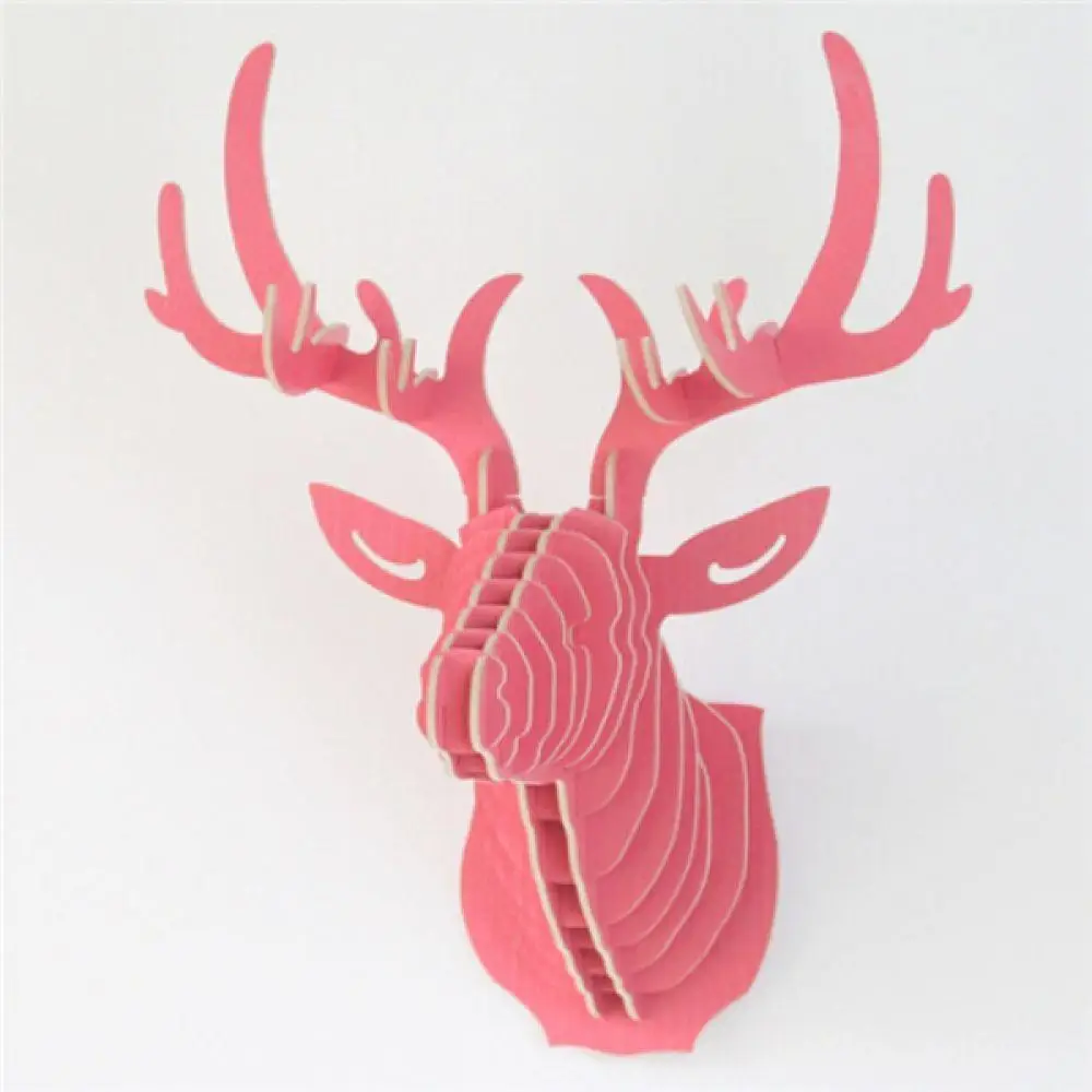 3D головоломка деревянная DIY креативная модель домашнее украшение животное дикая