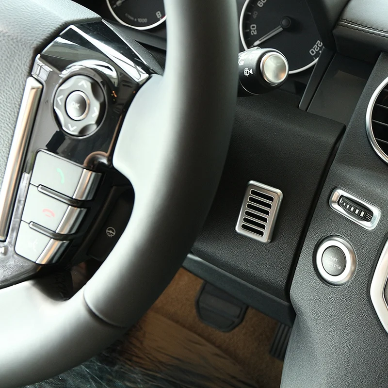 Аксессуары для интерьера рамка микрофона накладка наклейки Land Rover Discovery 4 Lr4 2010 2016