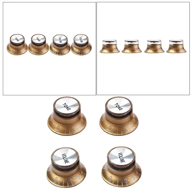 4 шт. ручка управления скоростью прочная пластиковая кнопка из алюминиевой