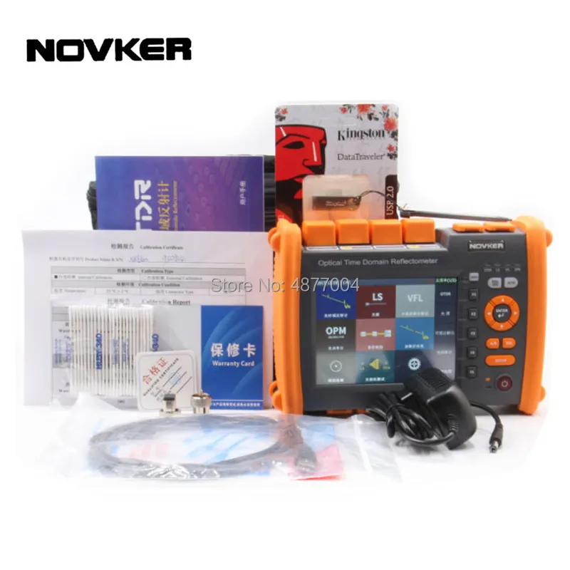 NOVKER NK5600 волоконно оптический OTDR 30/32DB 100 км 1310/1550nm с VFL OPM светильник источник|Оптоволоконное оборудование| |