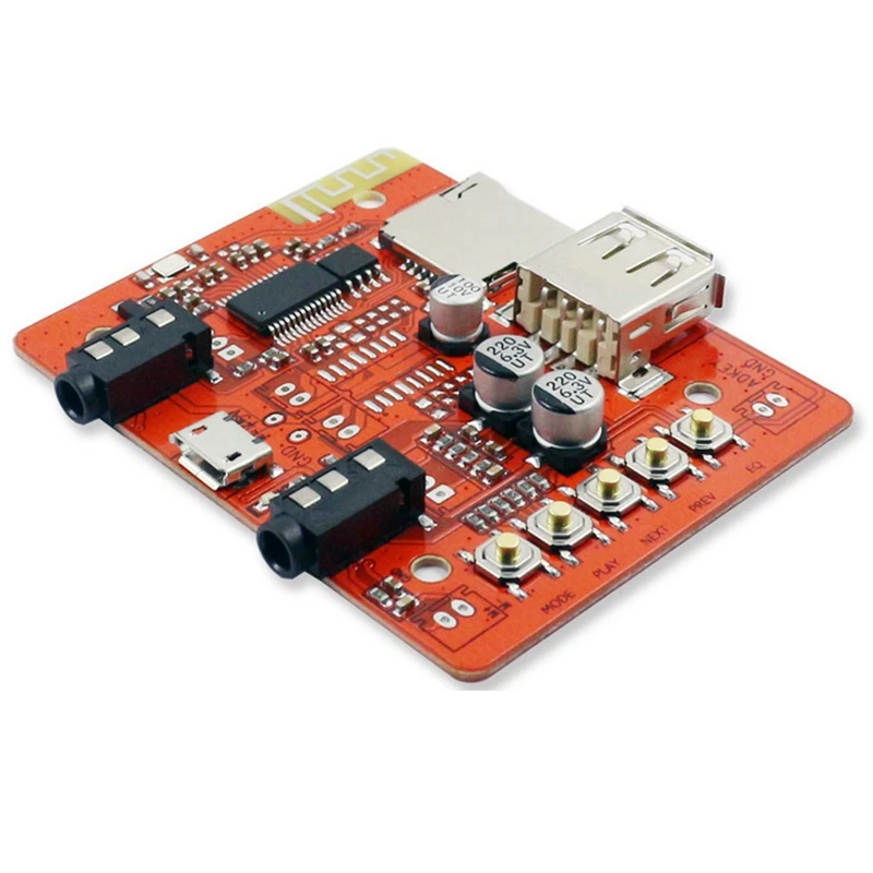 Wireless Bluetooth Audio Receiver Board Car Pc Motorcycle Aux Lossless Stereo Module Amplifier Headset Usb Adapter | Электроника