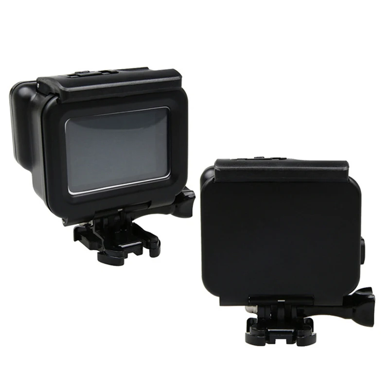 Black 45m Diving Waterproof Case For GoPro Hero 7 6 5 Action Camera Underwater Housing Go Pro Accessory | Электроника
