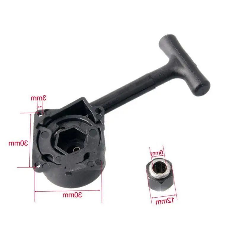 Hsp R020 Шестигранная гайка с односторонним подшипником и Pull Starter Vertex 16 18 21 Sh нитро