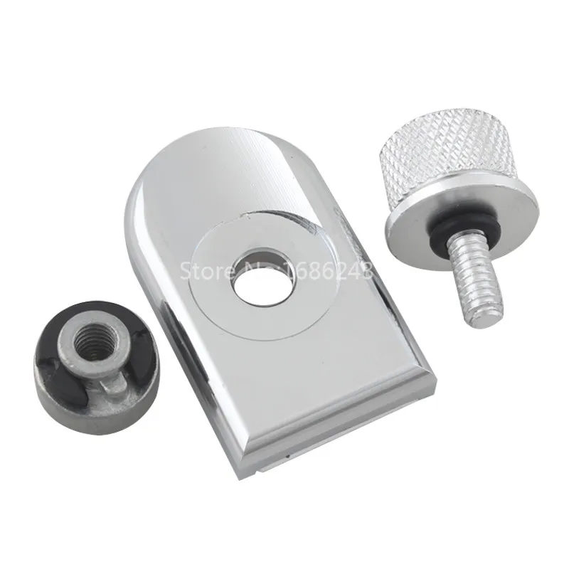 

Chrome Rear Fender Aluminium Seat Bolt Tab Screw Mount Knob Cover Seat Nut Fits For Harley Wholesale 10 sets