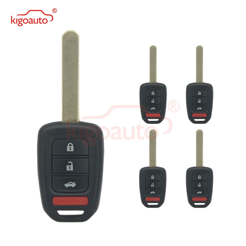 Kigoauto 5 шт. 3 кнопки с паникой 313 8 МГц для Honda Accord CRV Civic 2014 дистанционный ключ MLBHLIK6 1T