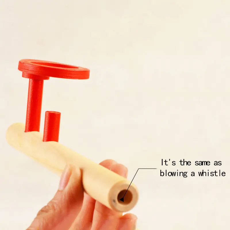 Игрушка для детей Fun Toys Blowing Ball Balance Floating Wooden Flute.