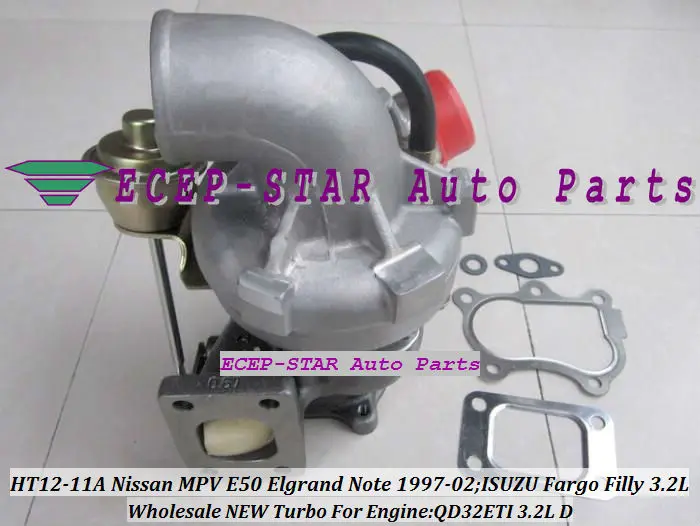 Бесплатная доставка HT12 11A 14411 1W400 Турбокомпрессор Для NISSAN MPV E50 Elgrand Homy Note для ISUZU Fargo