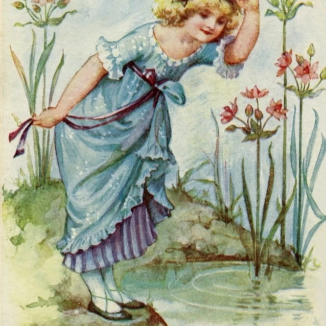 Monday'S Child By May Bowley постер печать Мэри эванспир &amp Dawn Cope Collection (18X24) | Дом и сад