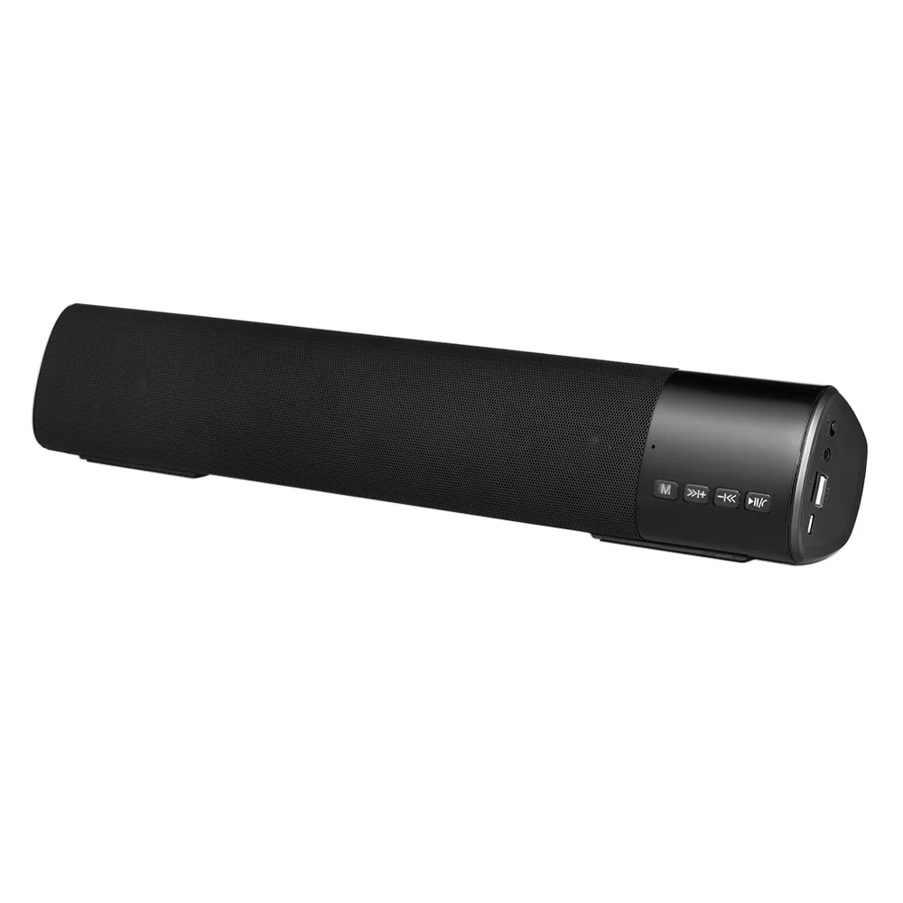 Беспроводной Bluetooth 3 0 Динамик стерео музыкальный плеер звуковая панель/FM радио/TF
