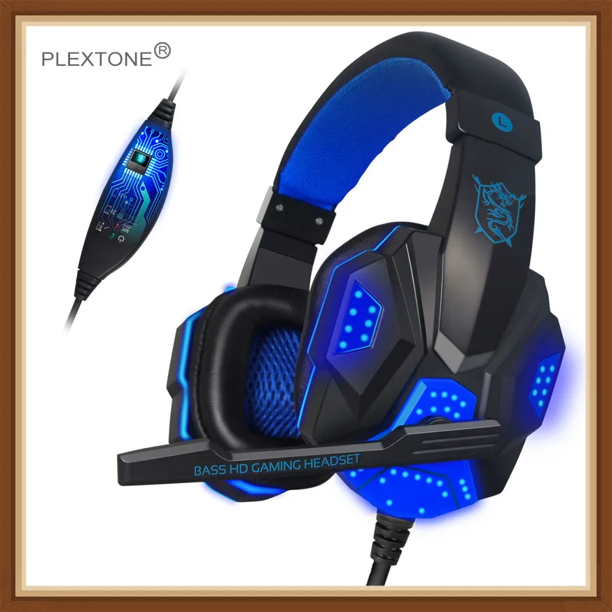 2019 гарнитура сабвуфер стерео бас PLEXTONE PC780 Игровые наушники вкладыши Наушники с