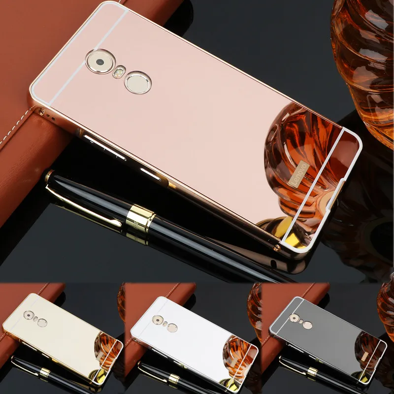 Чехол Lenovo Vibe K6 Power k33a42 k33a48 металлическая рамка с металлическим покрытием и