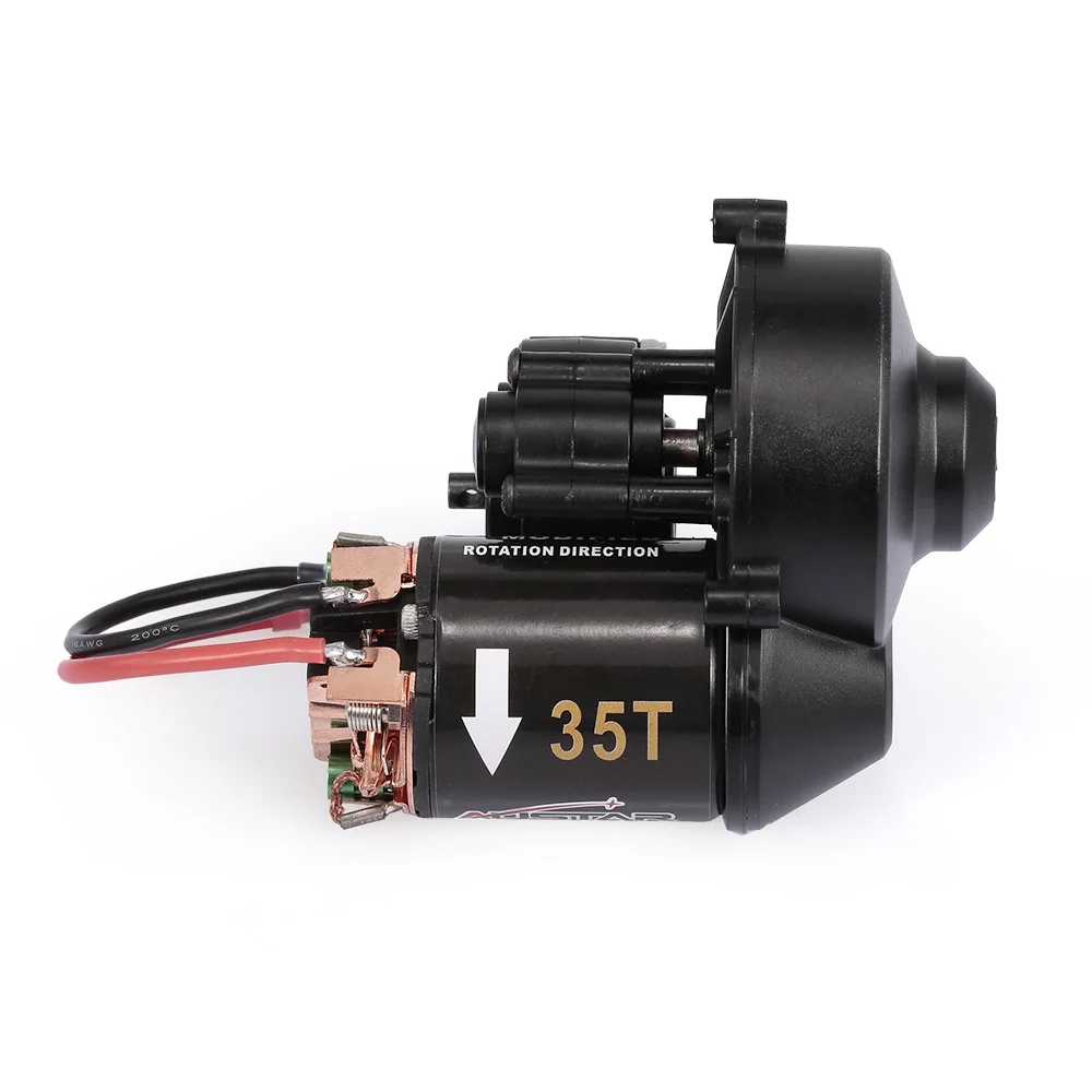 AUSTAR 540 35T RC щеточный двигатель с коробкой передач для 1/10 Axial SCX10 RC4WD D90 гусеничный
