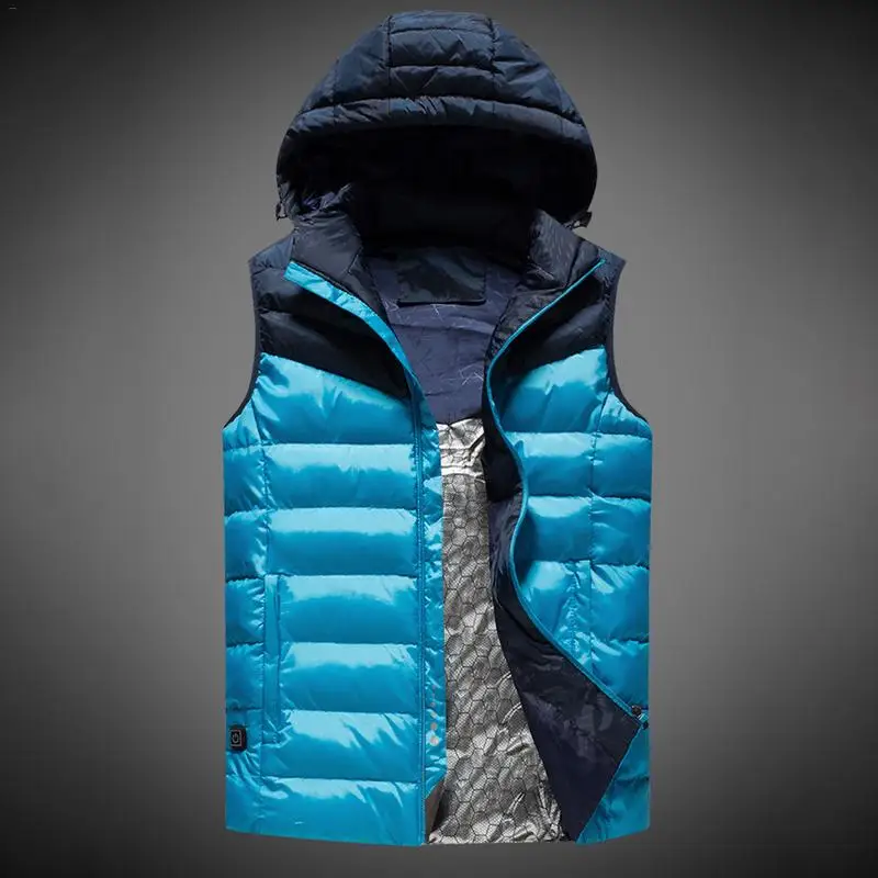 

Fall and Winter New Style Intelligent Heating Vest Fashionable USB Rechargeable 3-level Heating Vest For Men
