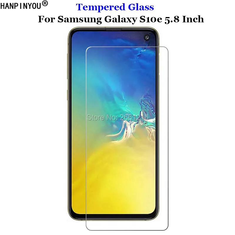 

Для Samsung Galaxy S10e закаленное стекло 9H 2.5D Премиум Защитная пленка для экрана для Samsung Galaxy S10e G970 G970FD G970K 5,8"