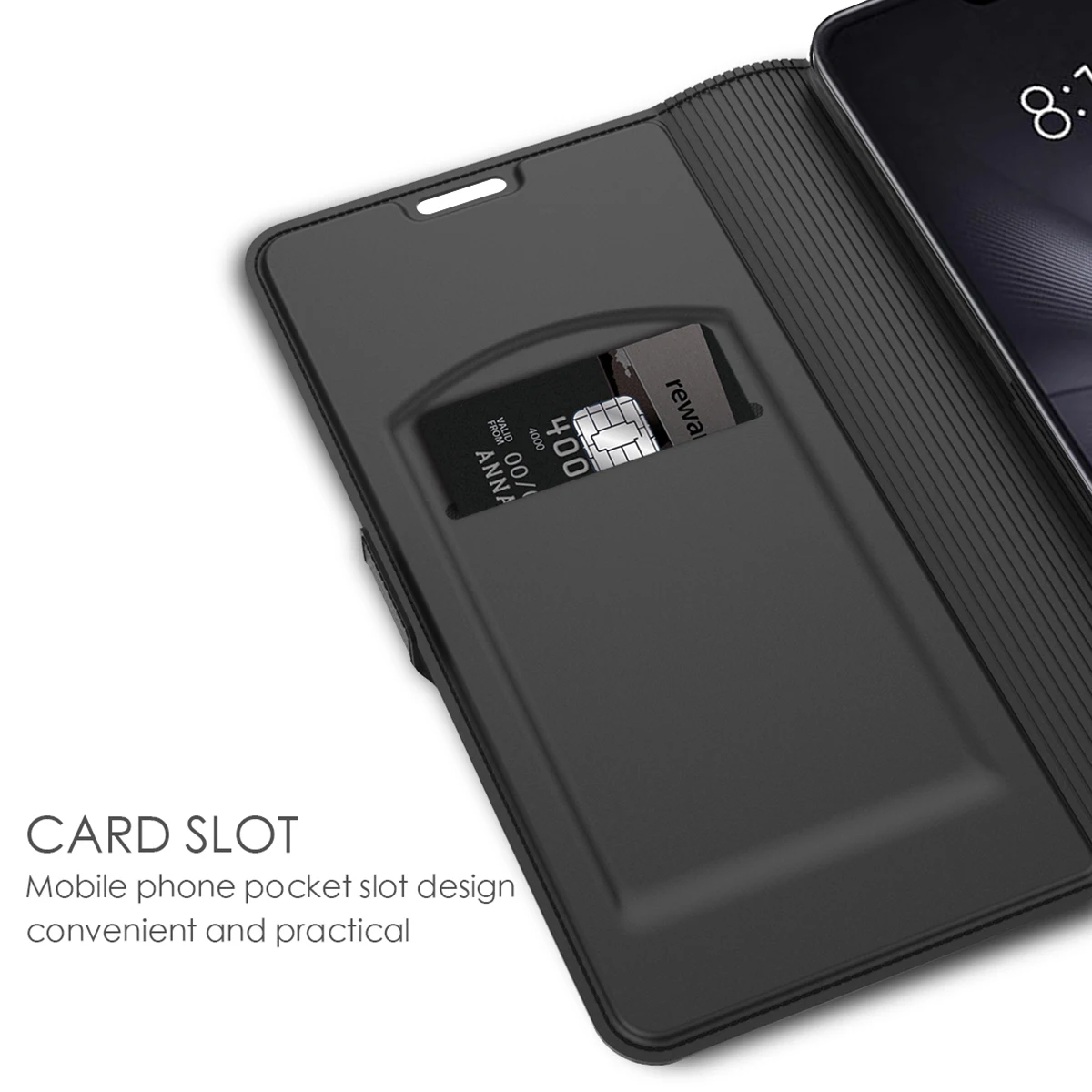 Чехол из искусственной кожи для Asus Zenfone Max Pro M2 ZB631KL чехол с откидной подставкой