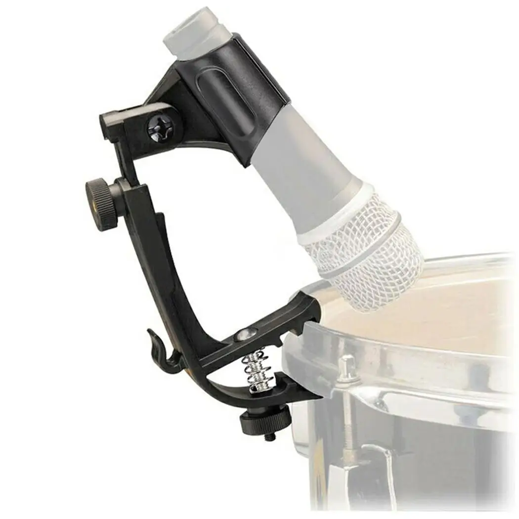 2 шт./компл. регулируемый микрофон барабанные зажимы крепление обода микрофона